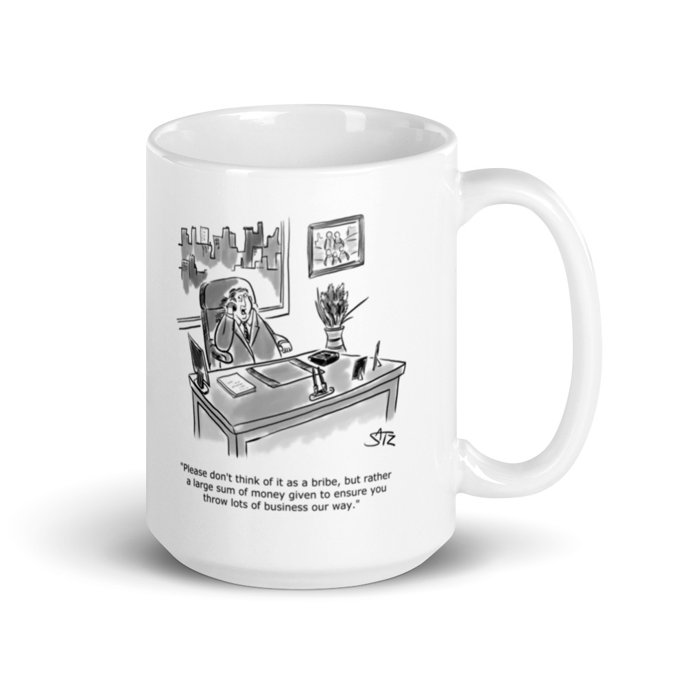 White Glossy Mug