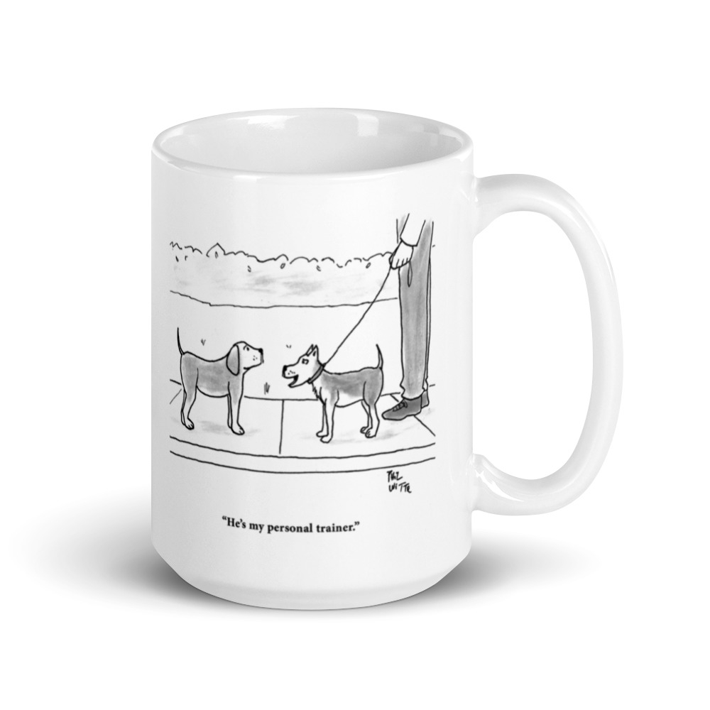 White Glossy Mug