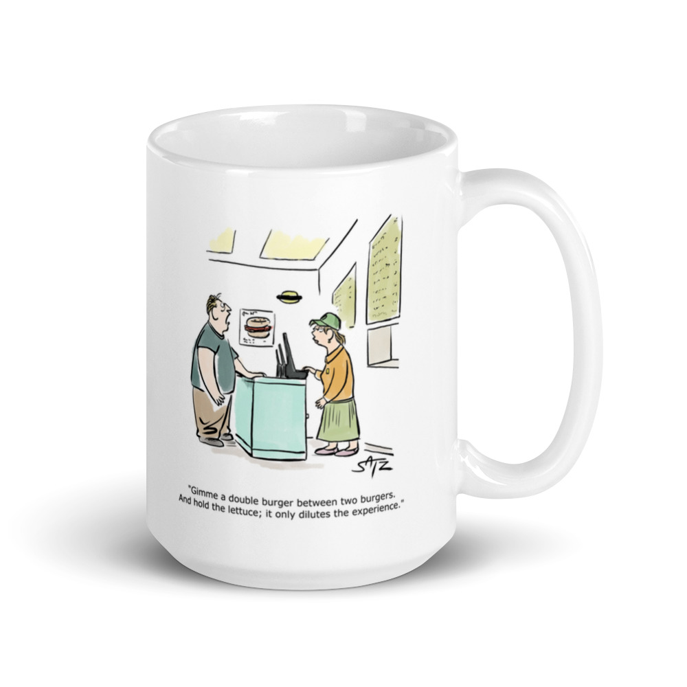 White Glossy Mug