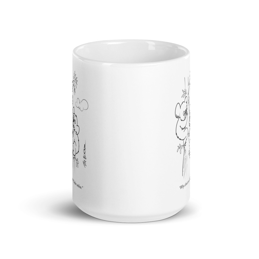White Glossy Mug