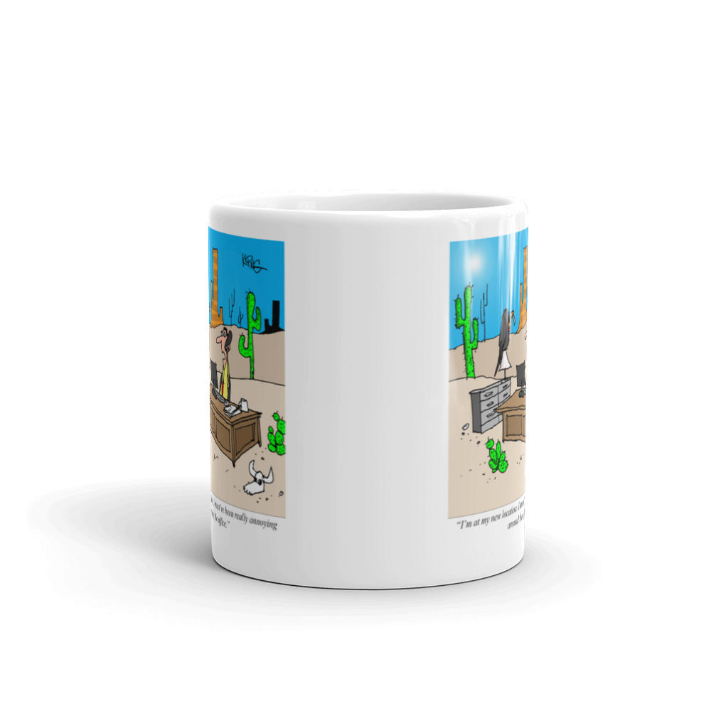 White Glossy Mug