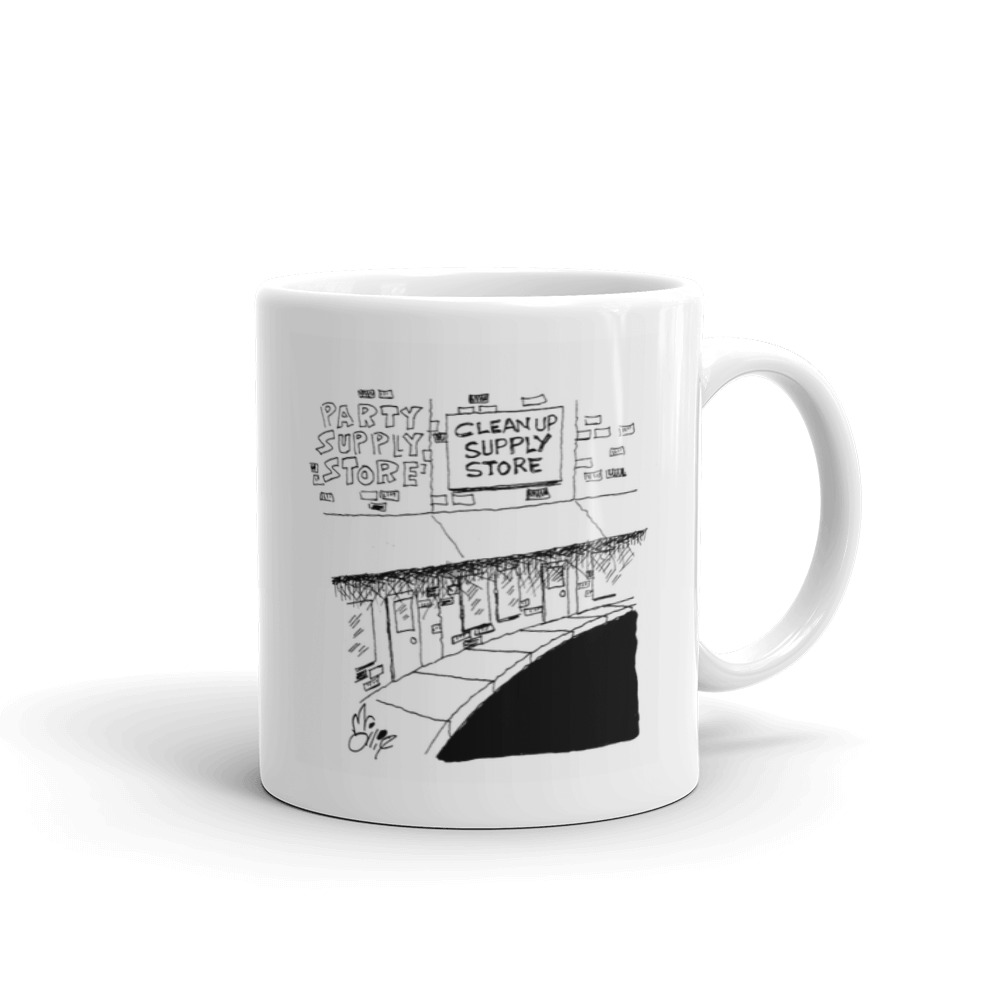 White Glossy Mug