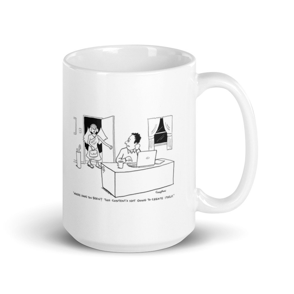 White Glossy Mug