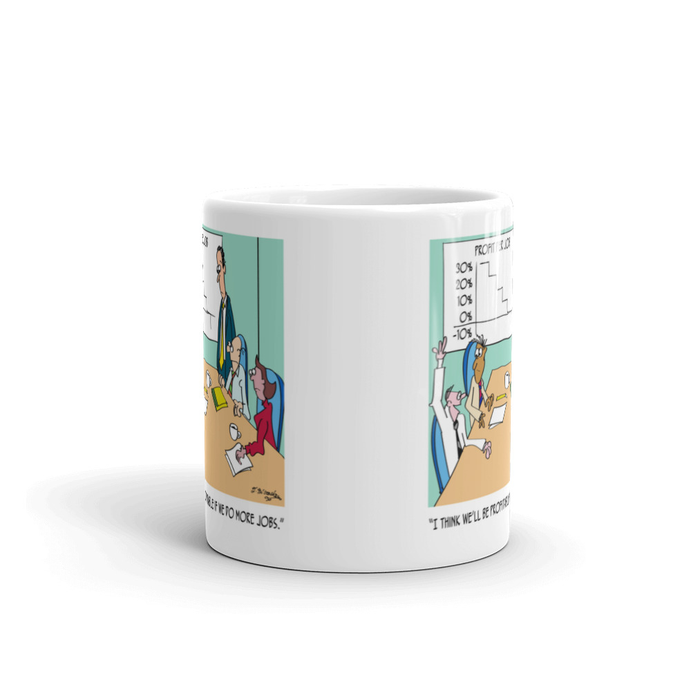 White Glossy Mug