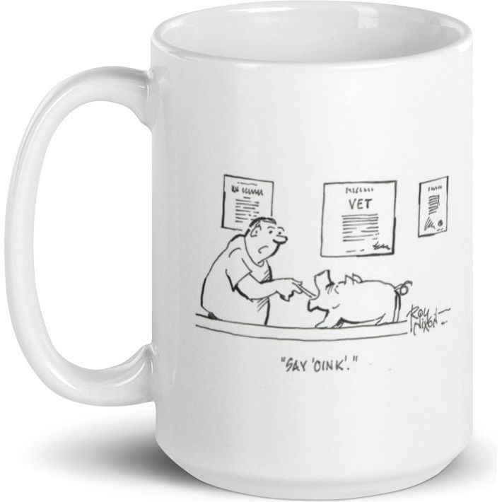 White Glossy Mug
