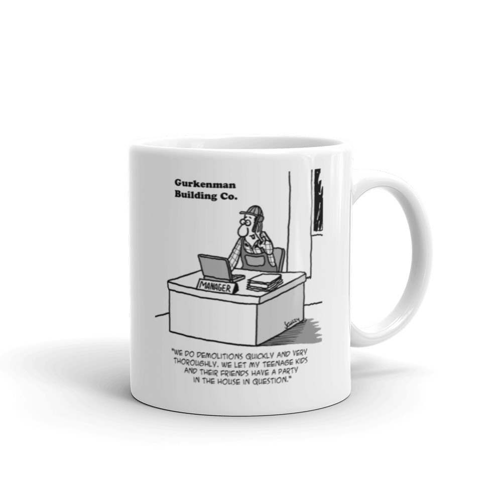 White Glossy Mug
