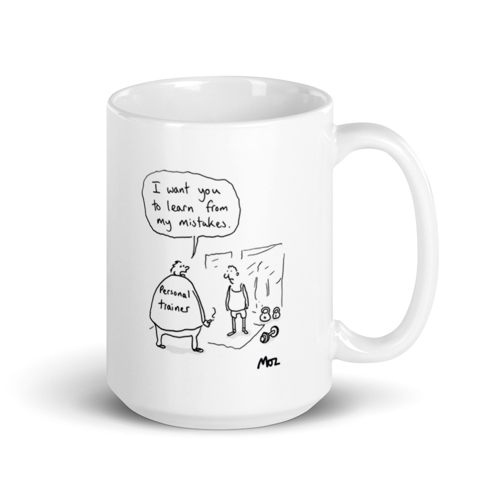 White Glossy Mug