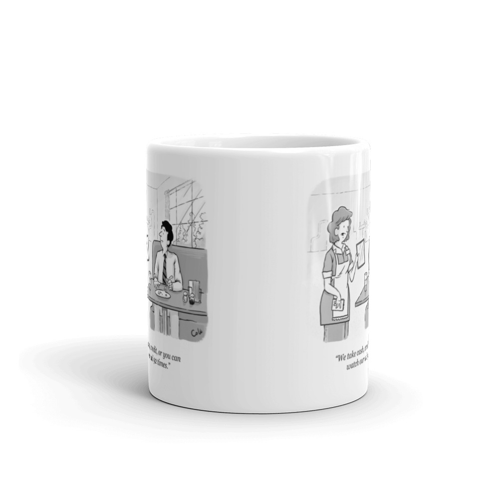 White Glossy Mug