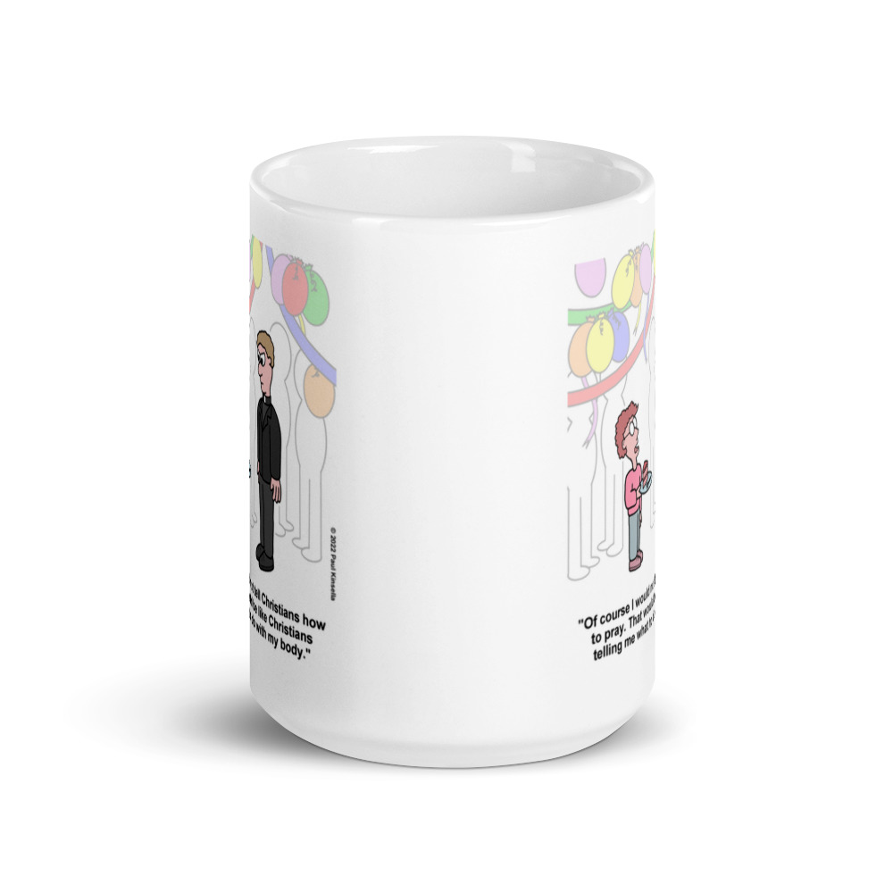 White Glossy Mug
