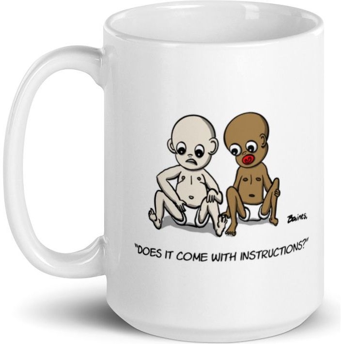 White Glossy Mug