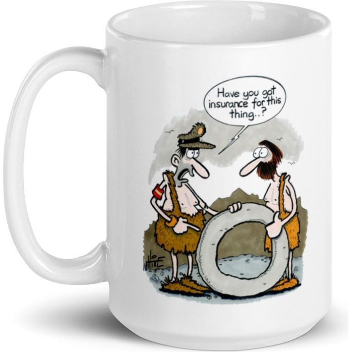 White Glossy Mug