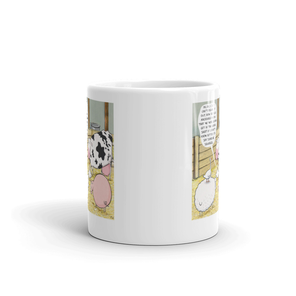 White Glossy Mug