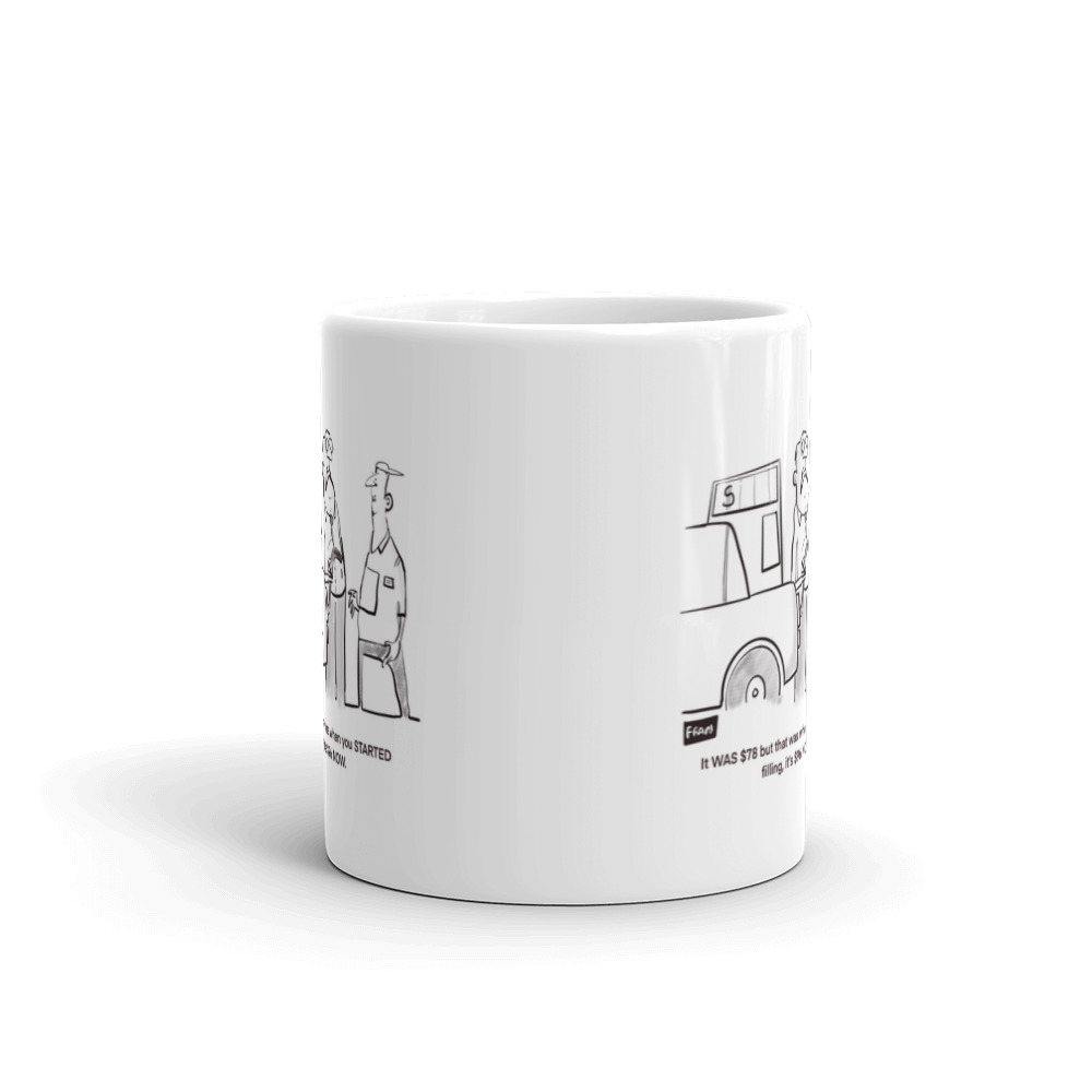 White Glossy Mug