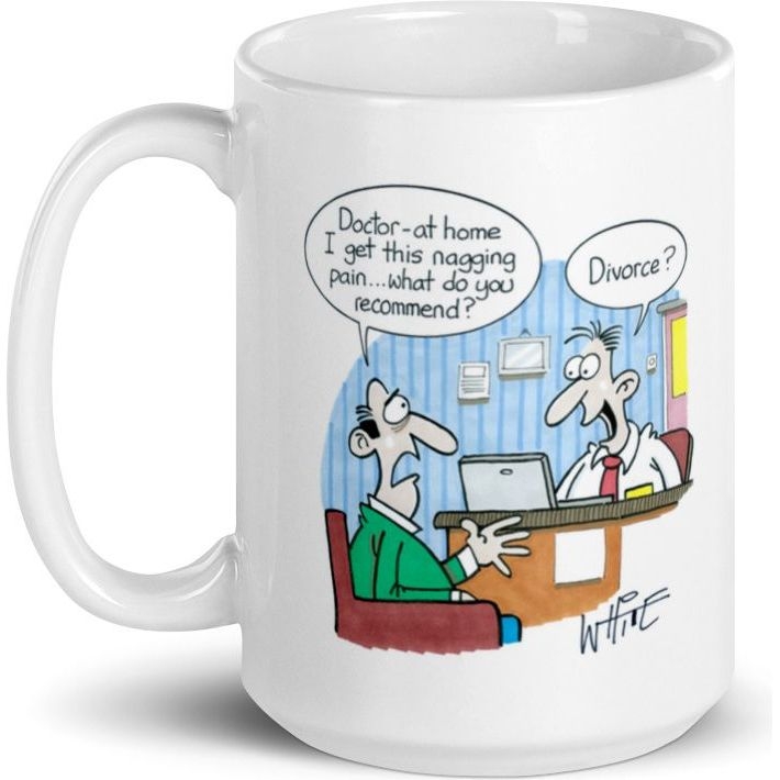 White Glossy Mug