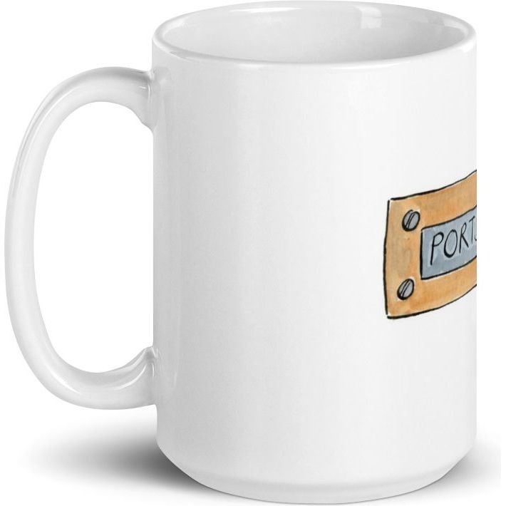 White Glossy Mug