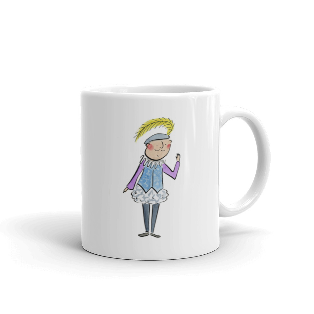 White Glossy Mug