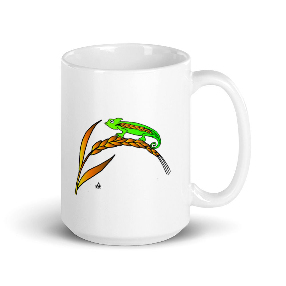 White Glossy Mug