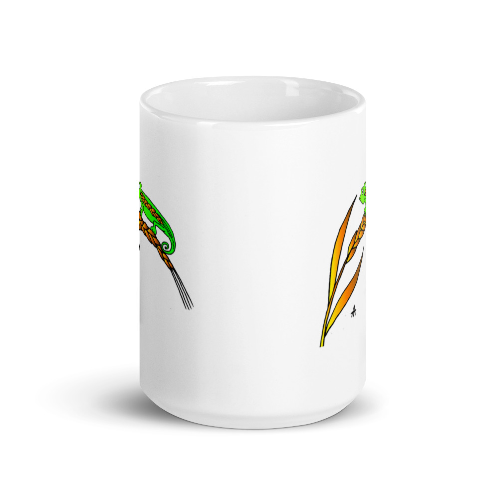 White Glossy Mug