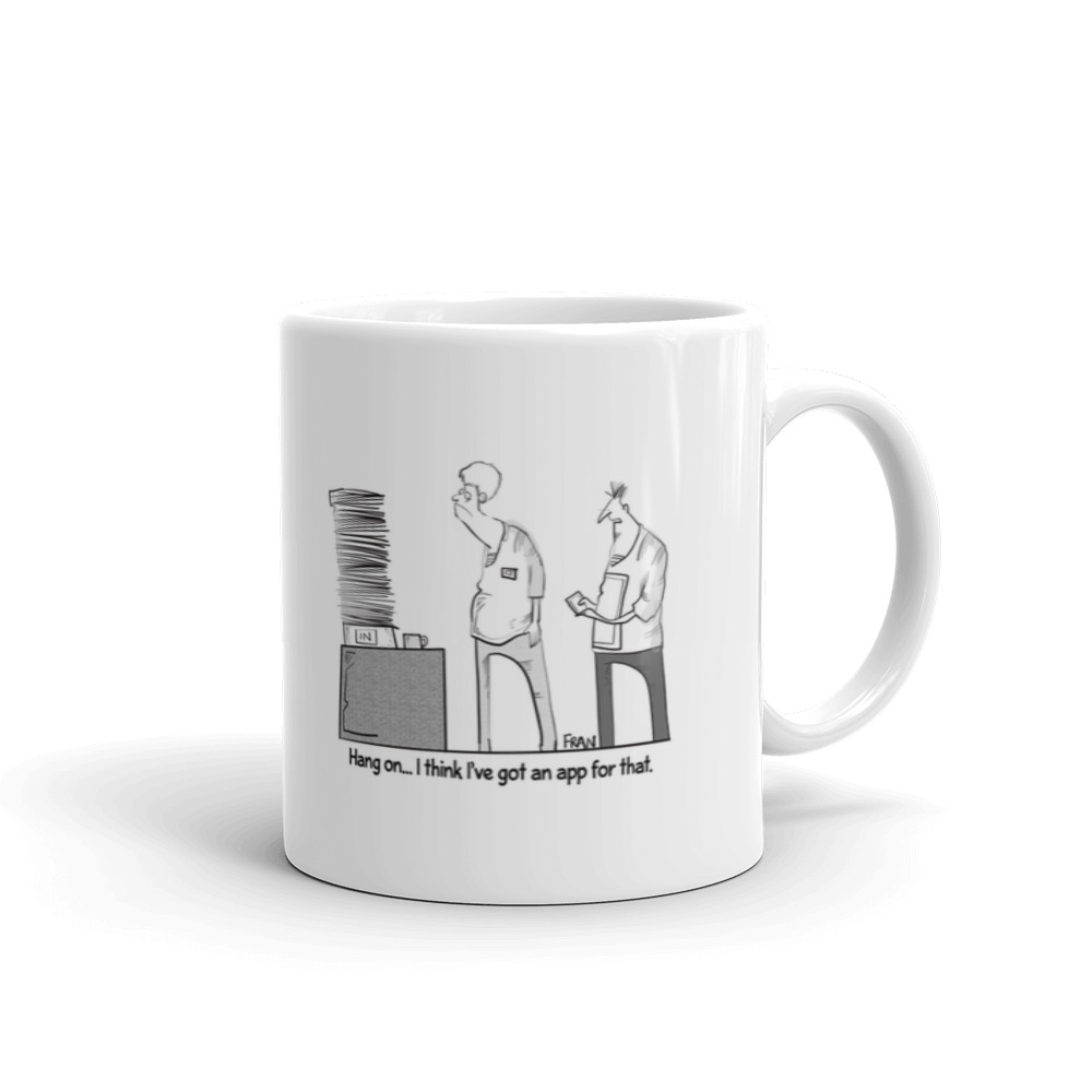 White Glossy Mug
