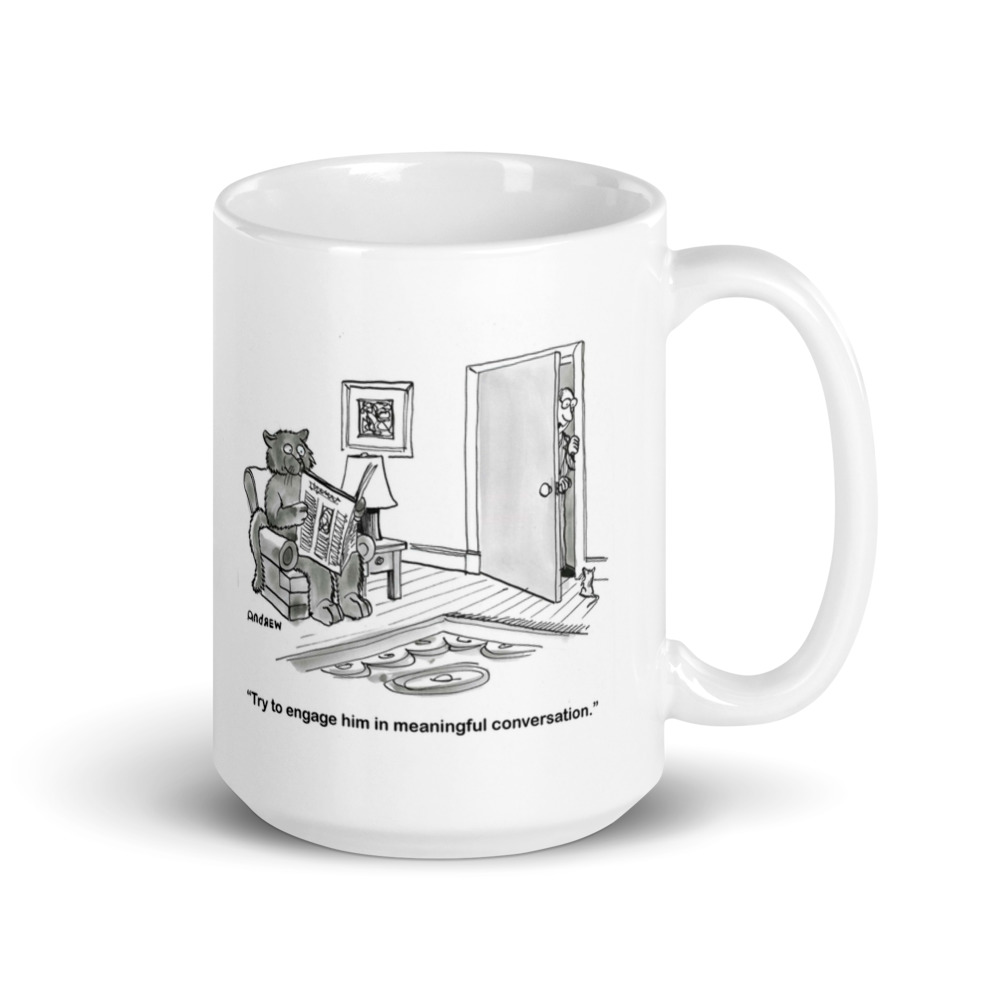 White Glossy Mug
