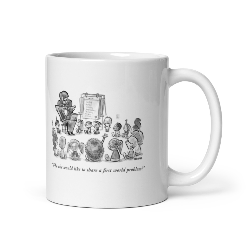White Glossy Mug