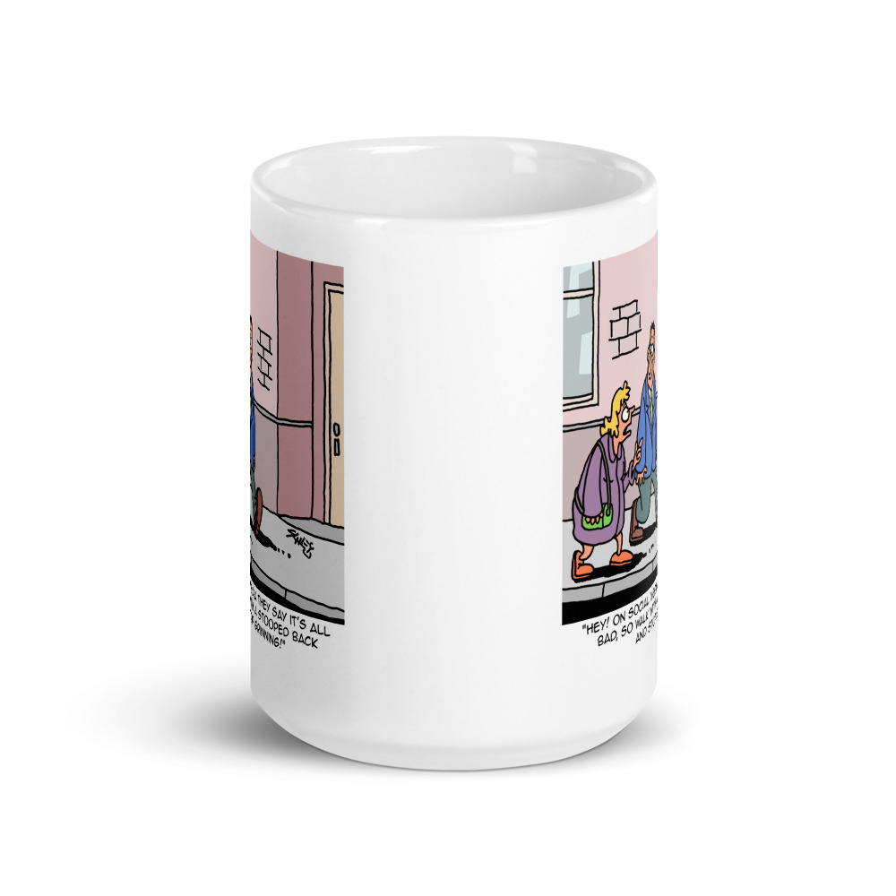 White Glossy Mug