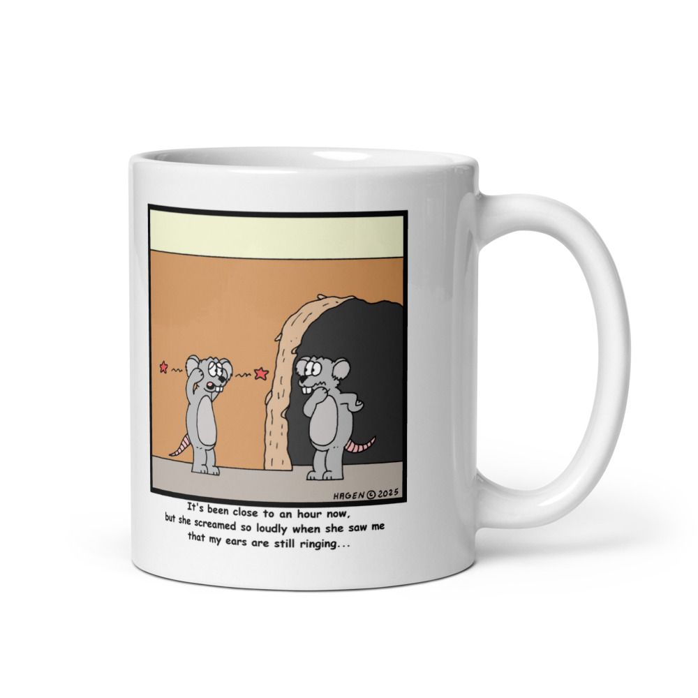 White Glossy Mug