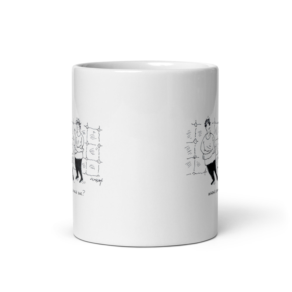 White Glossy Mug