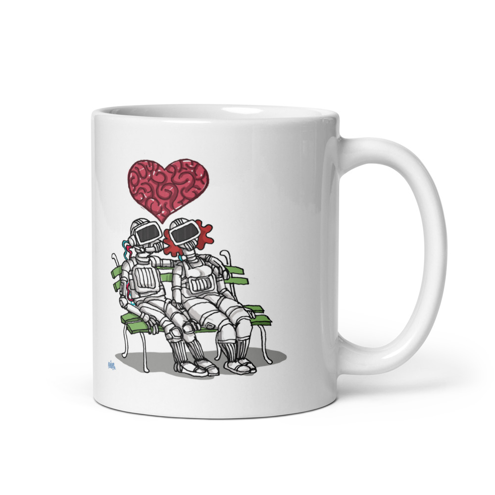 White Glossy Mug