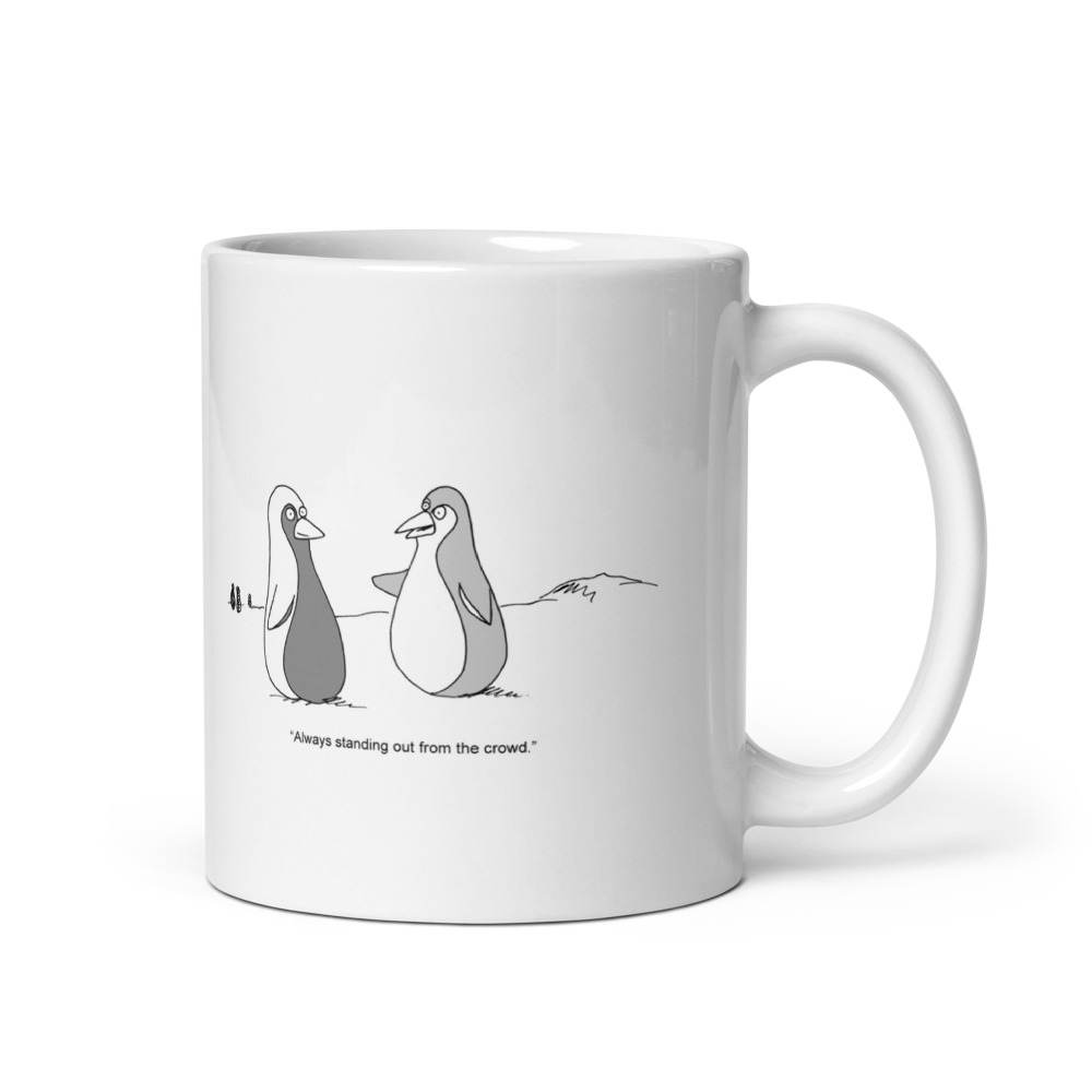 White Glossy Mug
