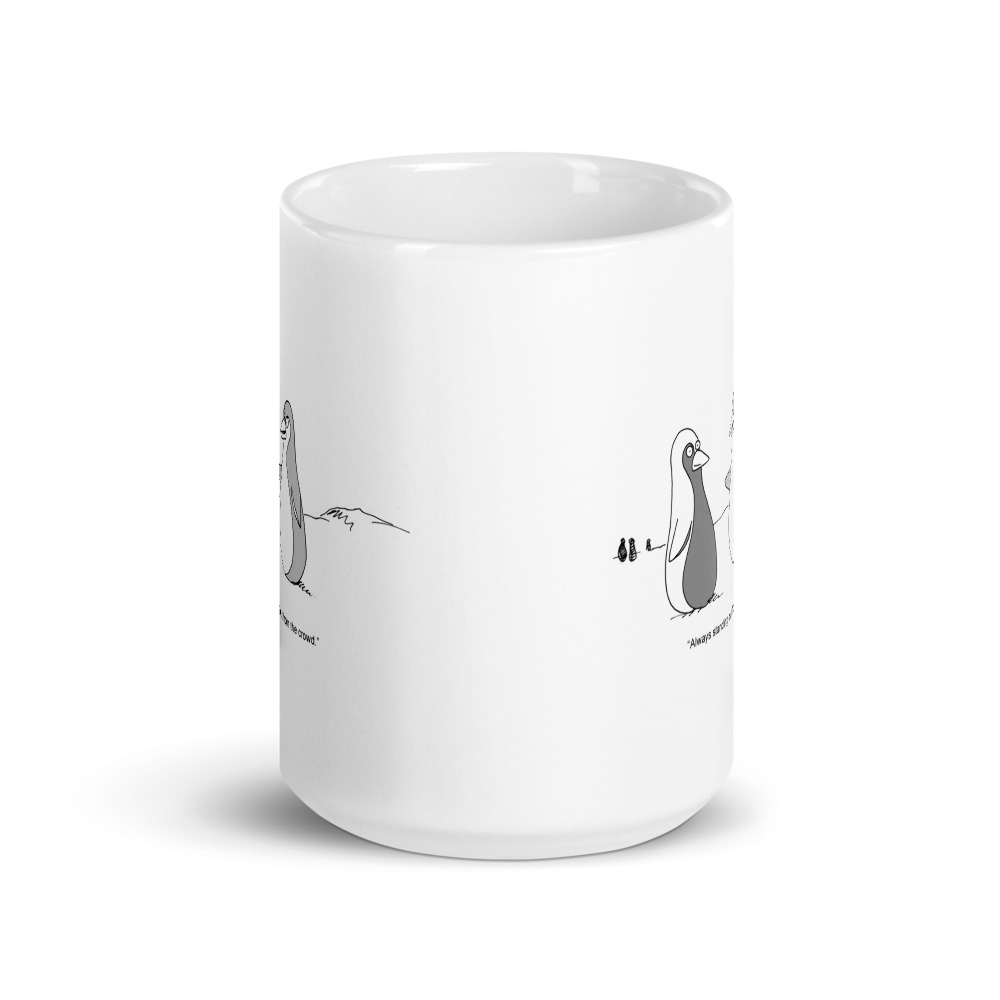 White Glossy Mug