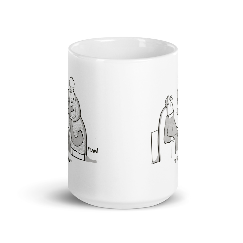 White Glossy Mug