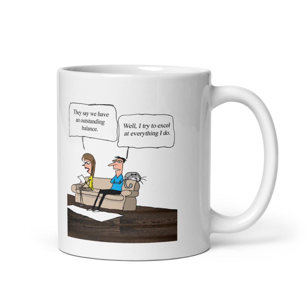 White Glossy Mug