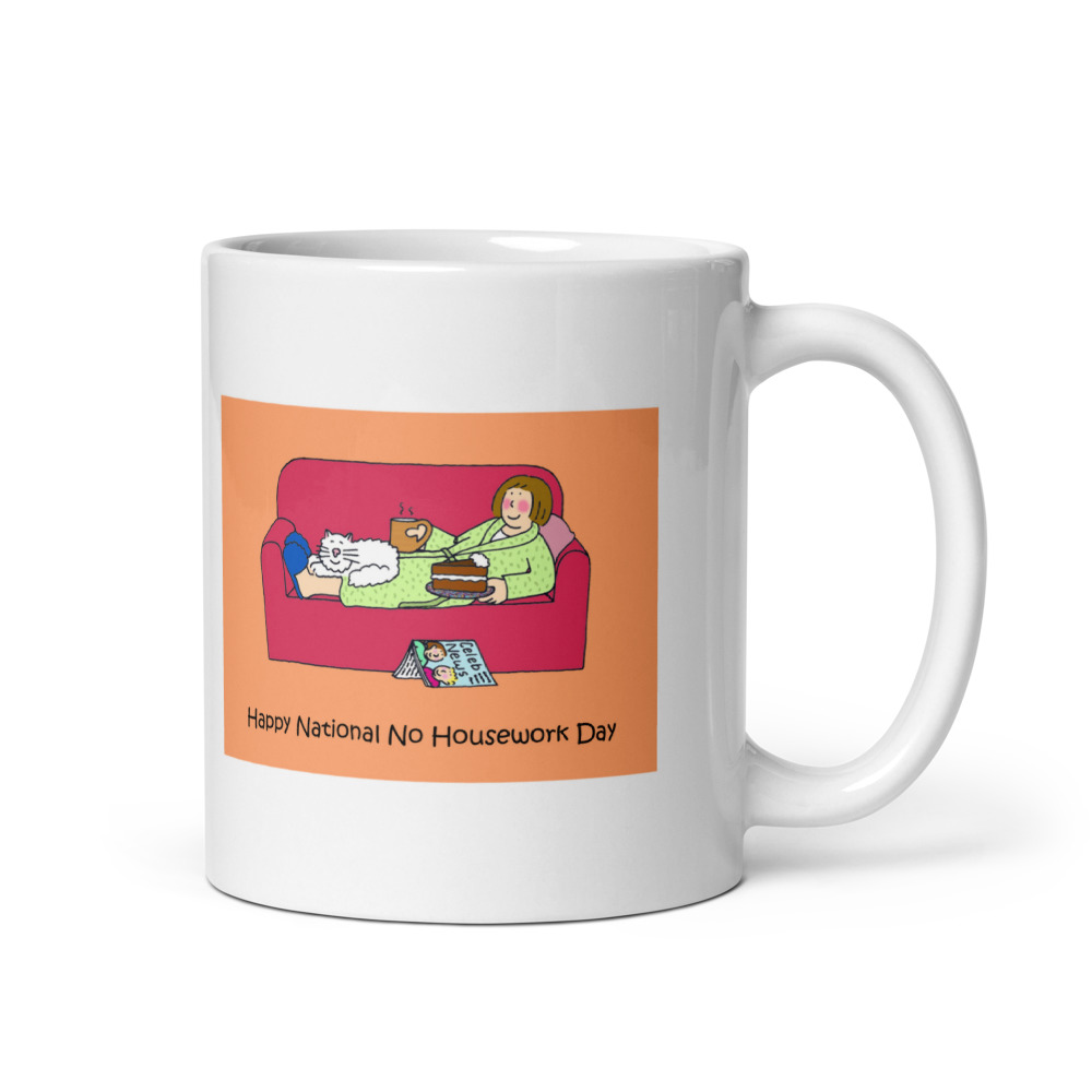 White Glossy Mug