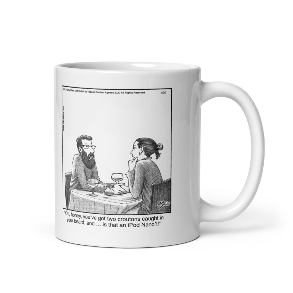 White Glossy Mug