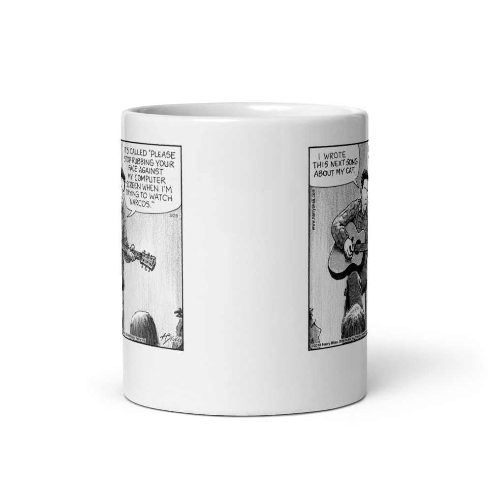 White Glossy Mug