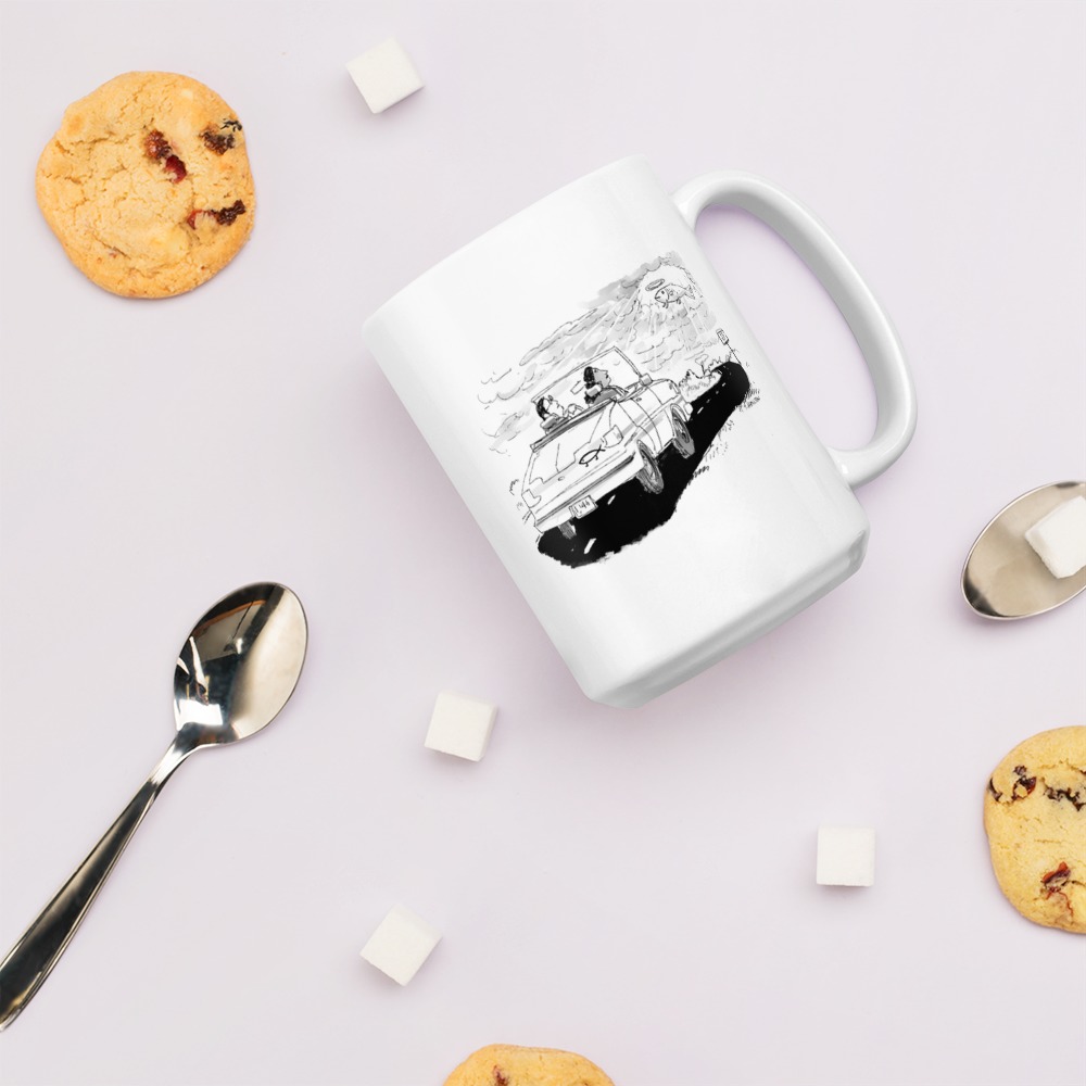 White Glossy Mug