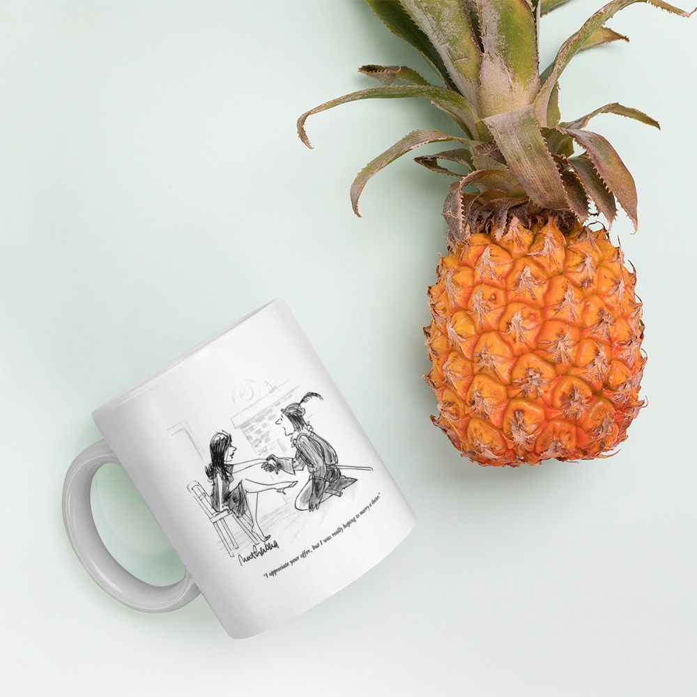 White Glossy Mug