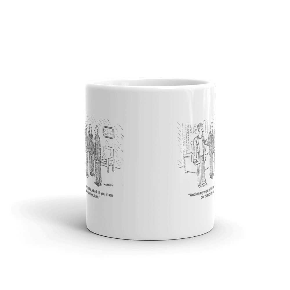 White Glossy Mug