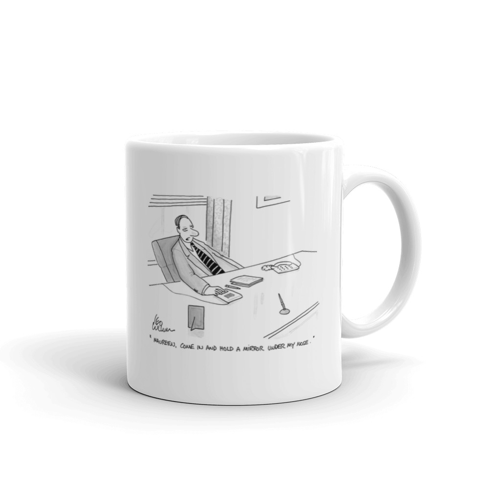 White Glossy Mug