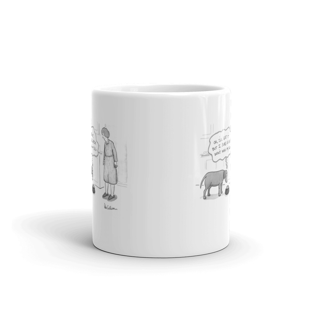 White Glossy Mug