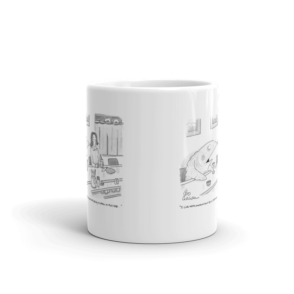 White Glossy Mug