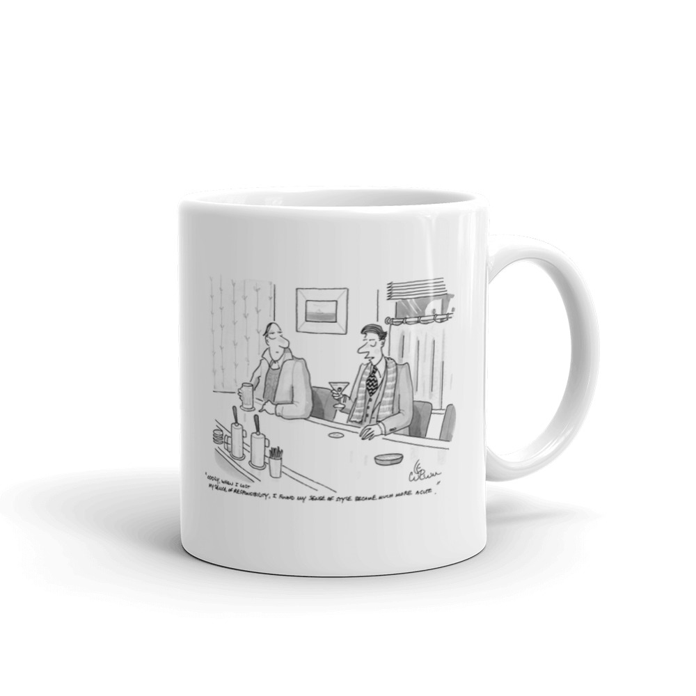 White Glossy Mug