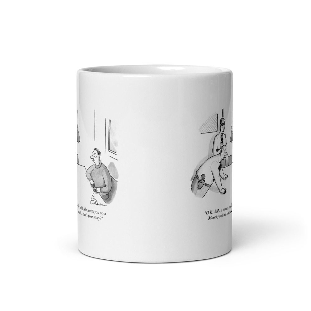 White Glossy Mug