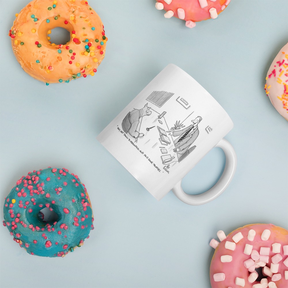White Glossy Mug