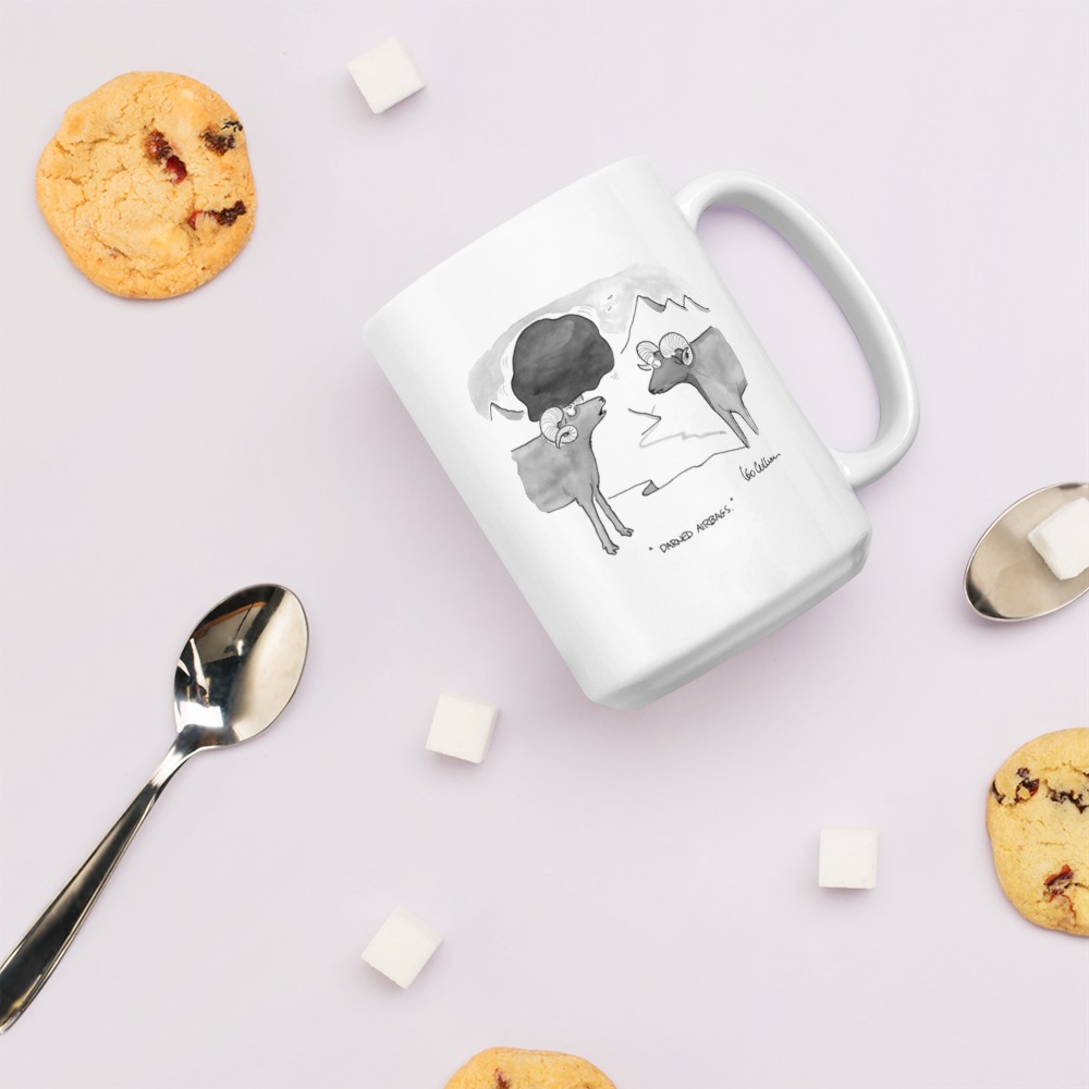 White Glossy Mug