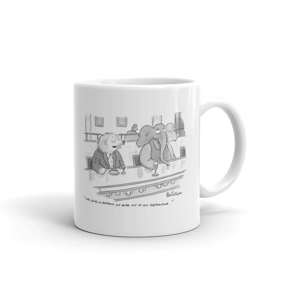 White Glossy Mug