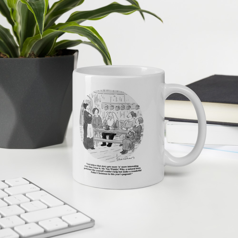 White Glossy Mug
