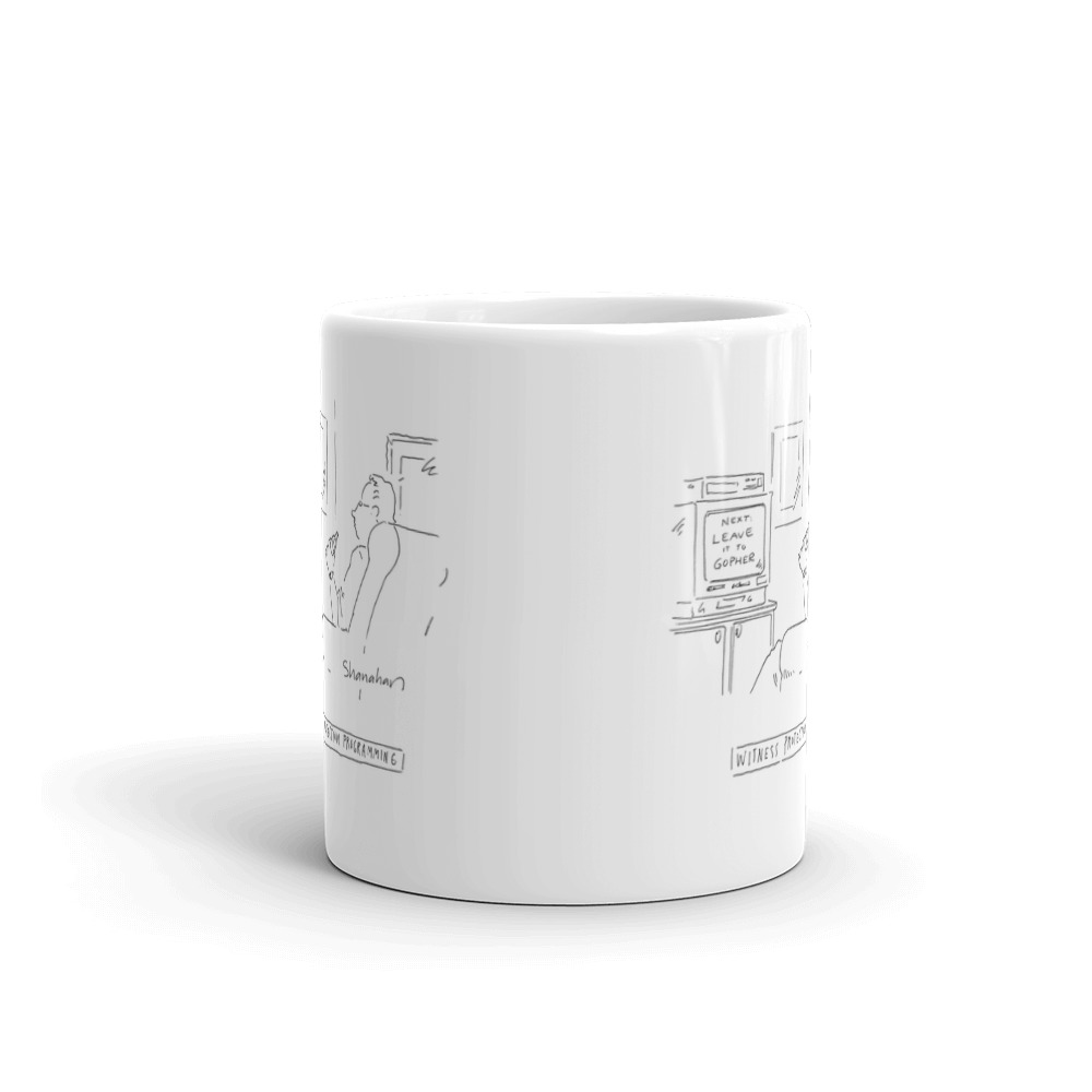 White Glossy Mug