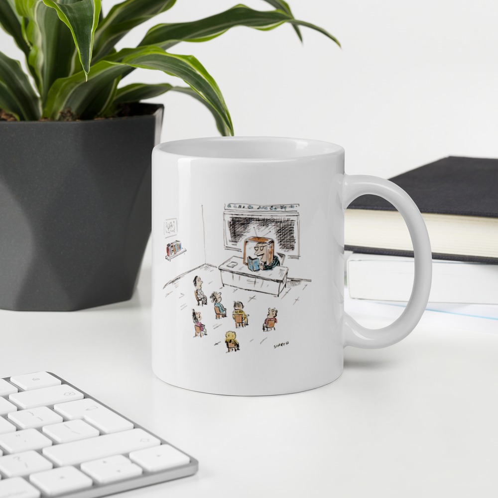 White Glossy Mug